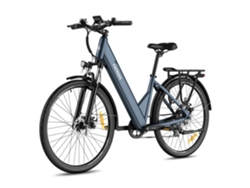 Bicicleta plegable eléctrica F28 Pro, motor de 250 W, batería de 36 V y 15 Ah, autonomía de 55 km, azul mate, FAFREES