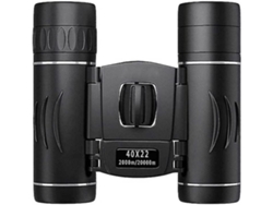 Binoculares Bak4 Prism FMC 40x22, IP68, antivaho, para observación de aves, viajes, estrellas, color negro, Bestvite