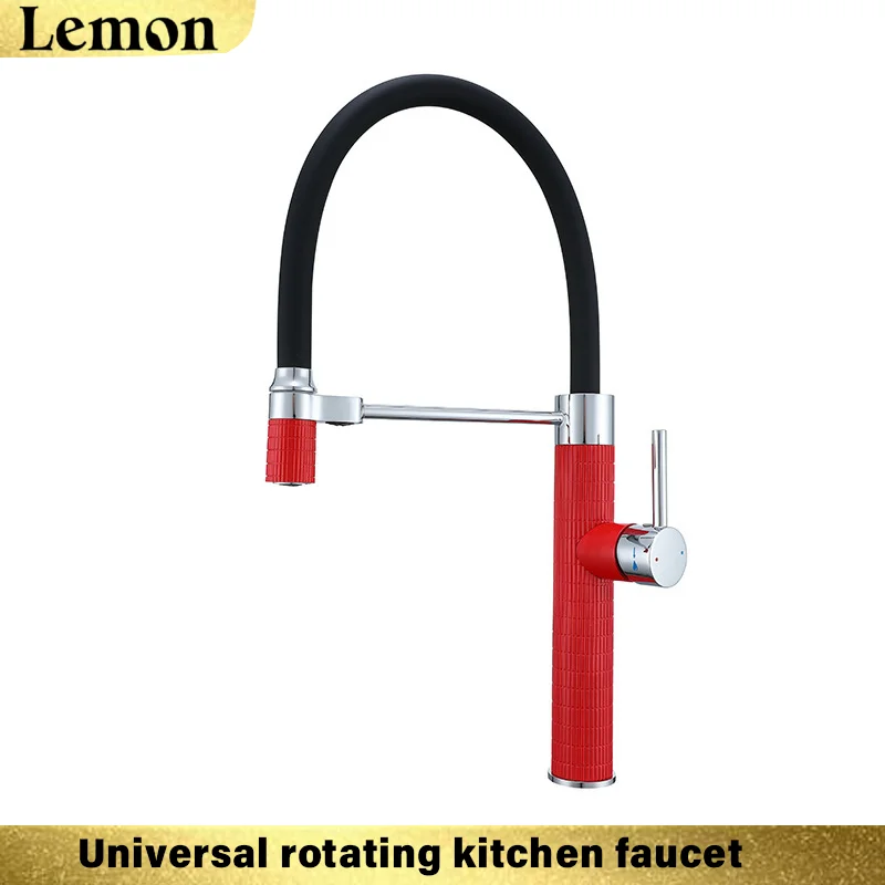 (rojo G1/2) Grifo Purificador De Agua De Cocina Con Doble Salida Para Mezclar Agua Potable Pura