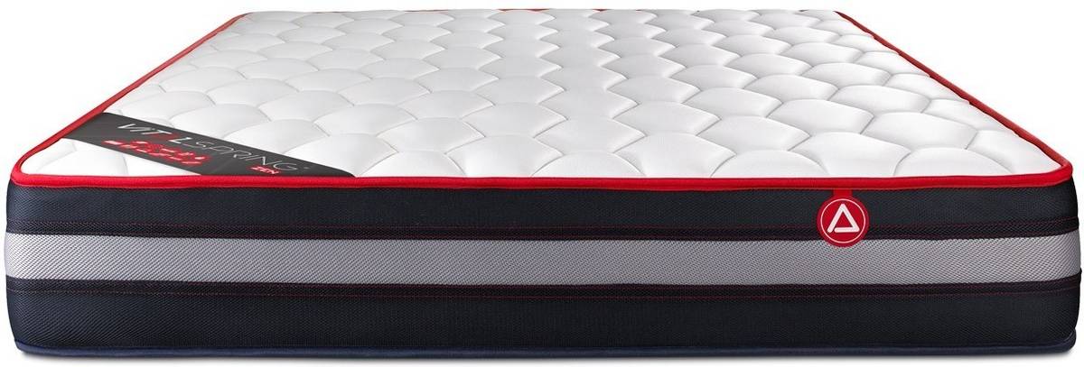 Conjunto de Somier + Colchón VITALIT Vitalspring Zen (140x200 cm - Espuma Viscoelástica y Muelles Ensacados)