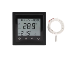 Termostato Digital Con Pantalla Táctil Led Para Control De Temperatura, Calefacción Por Suelo Radiante Residencial, 16a