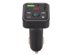 Reproductor De Coche Fm Bluetooth 5.0 Con Cargador Usb 2.0 Y Pantalla Led