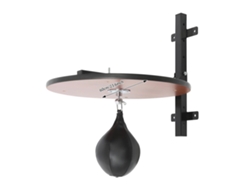 Pelota de boxeo de velocidad, montada en la pared, altura ajustable, color negro OEM