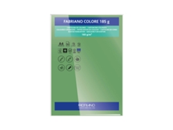 FABRIANO Cartulina A4 185 g/m² Verde Intenso 50 Hojas