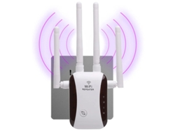 Extensor Wifi, Repetidor Wifi Com Porta Ethernet, Ponto De Acesso De Configuração Com 1 Toque, Cobre Até 3.000 Pés Quadrados, Amplificador D Yizhood