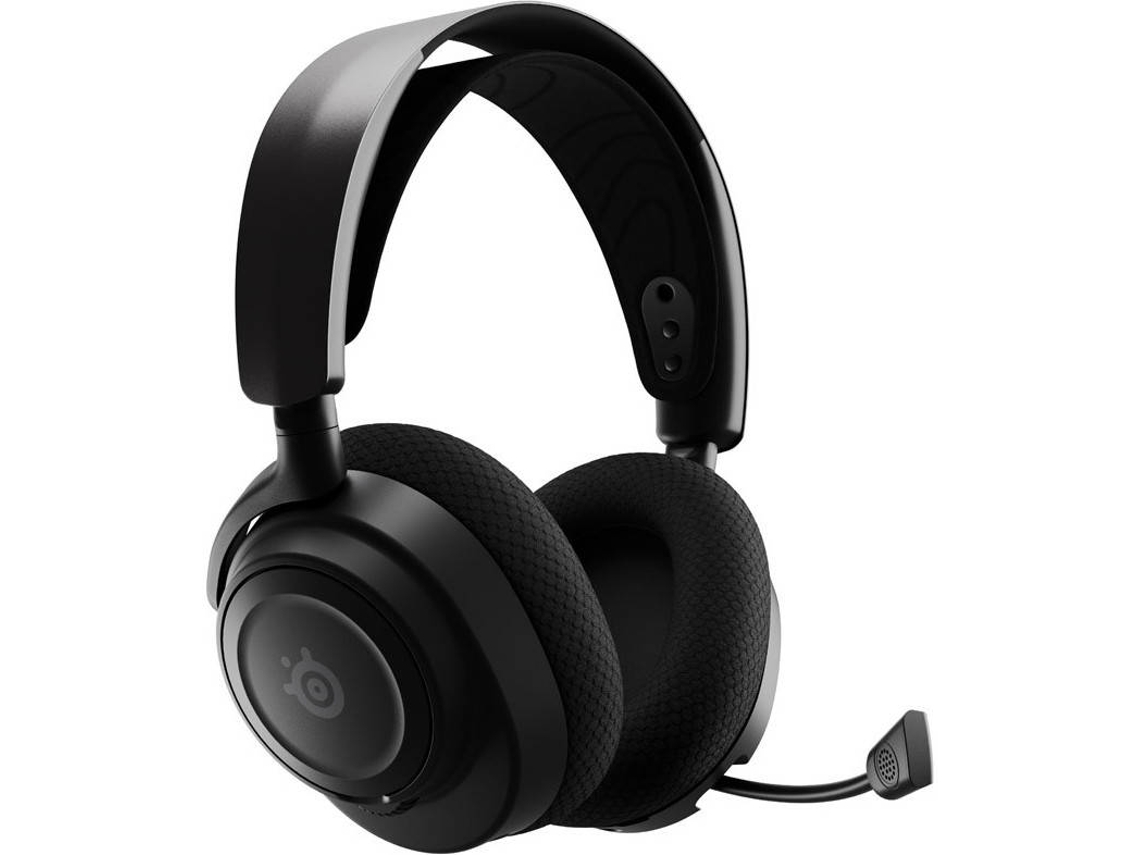 Auriculares Gaming STEELSERIES Arctis Nova 7 (Over Ear - Micrófono - Negro)