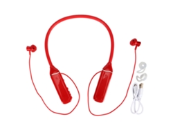 Auriculares Bluetooth De Cuello Con Luz De Fondo Rgb Colorida Y Soporte Para Reproducción De Tarjetas Tf