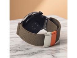 Compatible con la correa del Redmi Watch 5 Active Lite. Correa de nailon Xiaomi con cierre magnético actualizado. Verde oliva, 22 mm. Yunzii