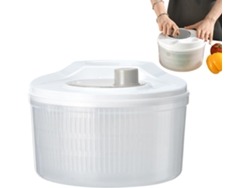 Centrifugadora De Frutas | Recipiente Para Lavar Con Colador - Contenedor De Doble Capa Y Bandeja De Drenaje