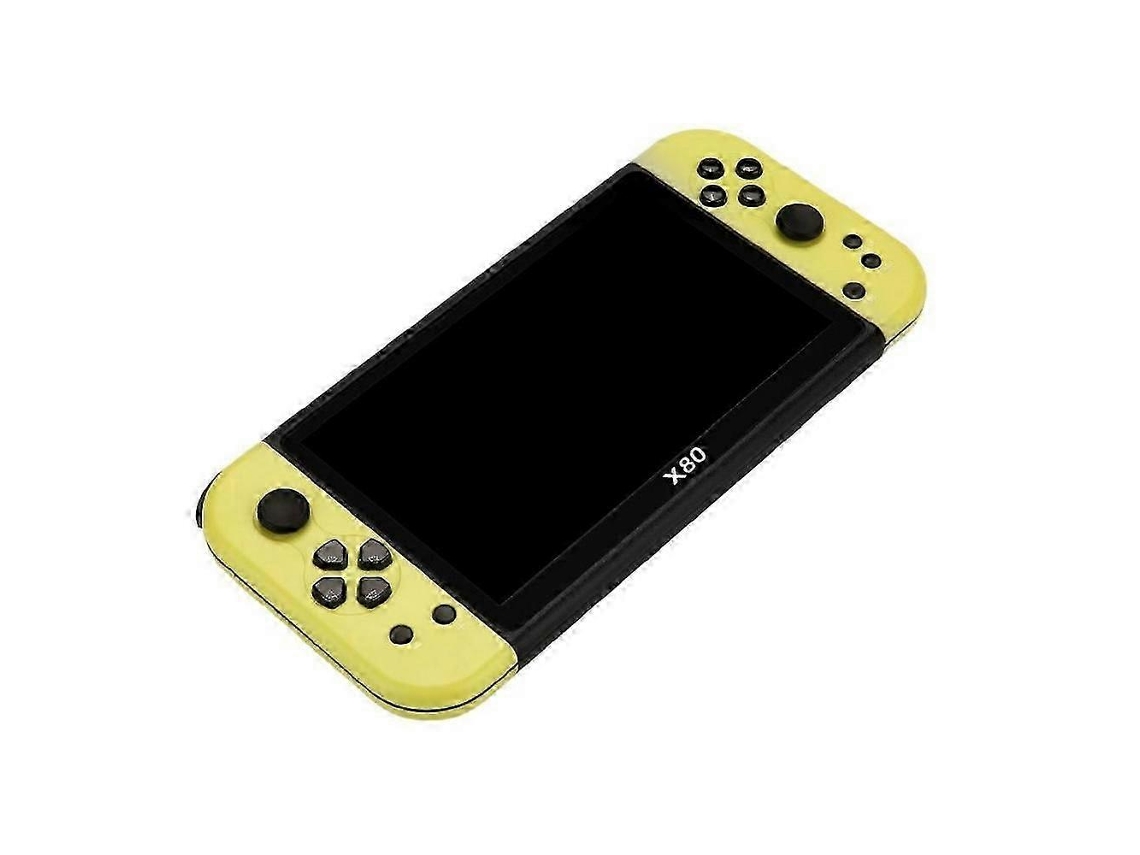 Consola de videojuegos portátil X80 de 7 pulgadas con pantalla HD y 20 000 juegos - Hengjian