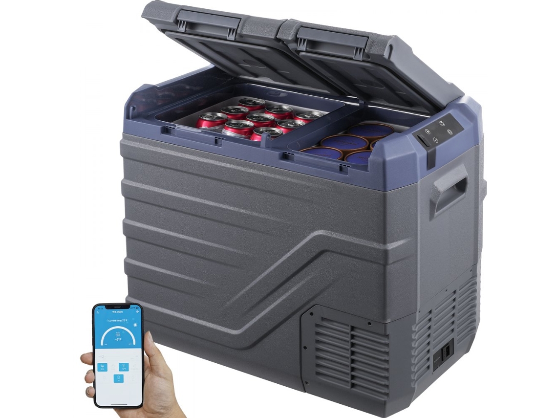 Refrigerador Portátil de 40L con Compresor, Panel Digital y Bajo Consumo Tekmaquinas
