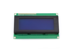 Módulo De Pantalla Lcd 2004a 5v 20x4 Caracteres Pantalla Azul Con Fondo Blanco