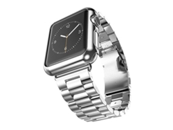Brazalete De Acero Inoxidable Para Iwatch De 42 Mm, 44 Mm, 45 Mm Y 49 Mm (repuesto, Color Plata).