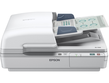 WorkForce DS-6500 Escáner de superficie plana y alimentador automático de documentos (ADF) 1200 x 1200 DPI A4 Blanco EPSON