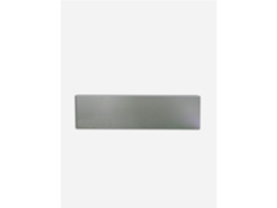 Rodapie Aluminio Recto | X5 Unds | Seleccione Color Y Medida Gris-metalizado 100mm Alt. 2m Larg.