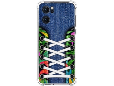 Carcasa para Oppo Find X5 Lite 5G TUMUNDOSMARTPHONE Dibujos Antigolpes Zapatillas 13 Multicolor