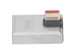 Adaptador Usb Hembra A Usb C Macho En Ángulo Recto Con Luz, 10 Gbps, 120 W, Para Teléfonos Móviles, Portátiles Y Tabletas.