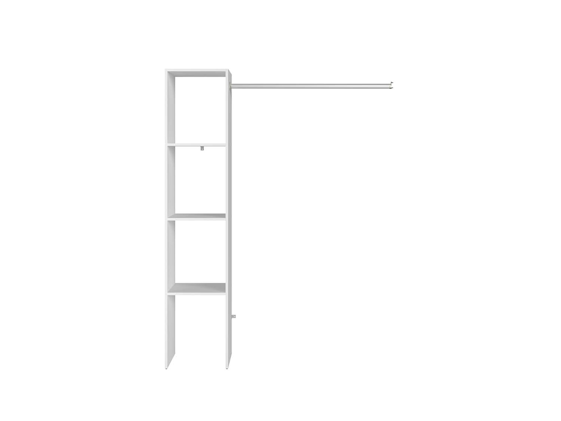 Guardarropa CONCEPT U Elysee (Blanco - Madera Aglomerada - 138x40x180 cm)