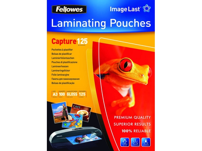 Fundas de Plastificar FELLOWES 5307506 Transparente (100 un - A3)