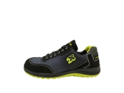 Zapato de Seguridad ORIOCX Rasillo S1 P ( ESD Pistacho -Piel serraje -36)