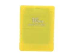 Tarjeta De Memoria De Juego De Alta Velocidad De 16mb Fmcb1.966 Para Ps2 Accesorios Profesionales De Juego Amarillo