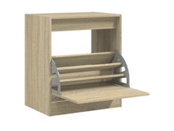 Maison Exclusive - Zapatero De Madera De Ingeniería Roble Sonoma 60x42x69 Cm
