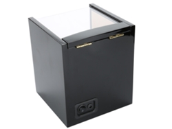 Caja de reloj de lujo con cuerda automática, rotación eléctrica de 22°