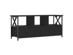 Mueble De Tv VIDAXL Negro Madera contrachapada (102x33x45 cm)