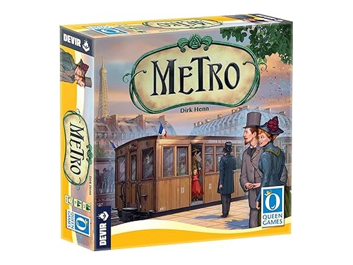 Juego Metro Devir Familiar Mesa Losetas 45642 Devirp25