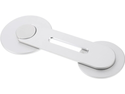 Soporte Magnético, Función Sólida, Aleación De Aluminio Plateado, Para Teléfono Móvil Y Tableta.