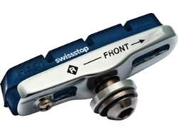 Juego de 2 Porta-Patines de Aluminio Orgánico SWISSSTOP Flash Pro (Azul, Blanco, Negro - TU)