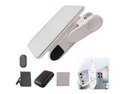Kit De Clip Con Efecto Espejo Para Cámara De Smartphone, Accesorio De Fotografía Móvil Para Selfies Y Ángulos Únicos.