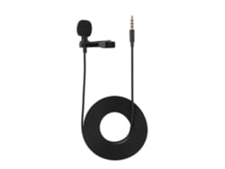 Micrófono De Condensador Lavalier Omnidireccional Para Smartphones Iphone, Samsung, Android Y Windows.