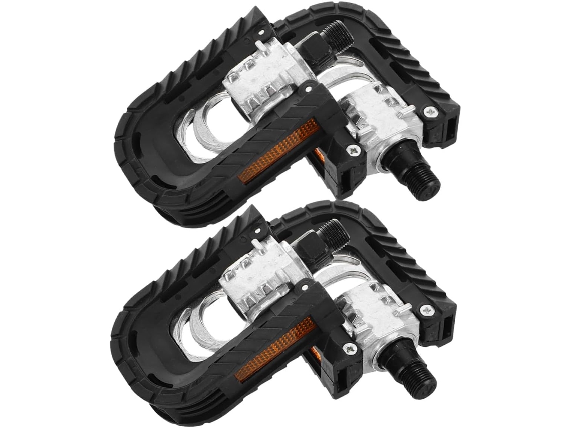 2 Pares De Pedales Plegables Para Bicicleta, De Aleación De Aluminio, Antideslizantes.