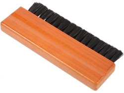 Cepillo De Limpieza Antiestático Para Discos De Vinilo Y Cds, Con Mango Ergonómico De Madera.