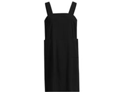 Delantal Holgado De Algodón Y Lino Para Mujer, Delantal Cruzado Espalda, Vestido De Pana Para Cocinar, Hornear, Jardinería