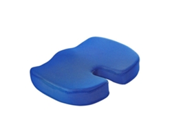 Cojín De Espuma Viscoelástica Transpirable Para Silla De Oficina, Alivia El Dolor De Coxis, Azul Gertiz