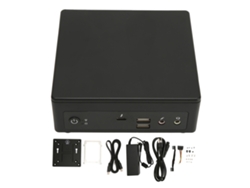 Mini Pc Con 8gb Ddr4, 256gb Nvme Ssd, Cpu Quad Core 2.8ghz Para Oficina Y Casa Luz Dourada