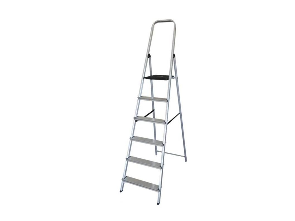Escalera aluminio 8 peldaños hogar en131