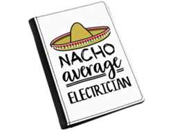 Portapasaportes mediano para electricistas Gift Base Nacho