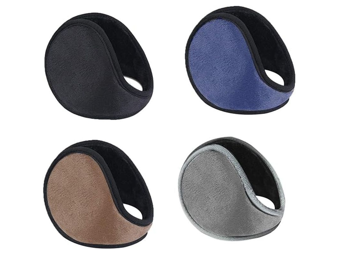 Juego De 4 Orejeras Acolchadas Para Deportes De Invierno Al Aire Libre, Impermeables, Unisex.