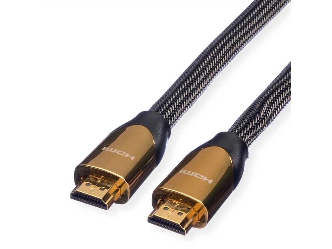 Cable ROLINE (HDMI - 7.5m - Negro)