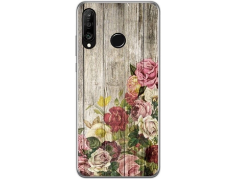 Carcasa Huawei P30 Lite TUMUNDOSMARTPHONE Madera 08 Multicolor