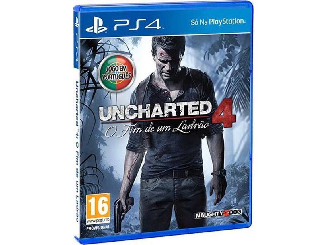 JG. PS4 UNCHARTED 4-USADO
