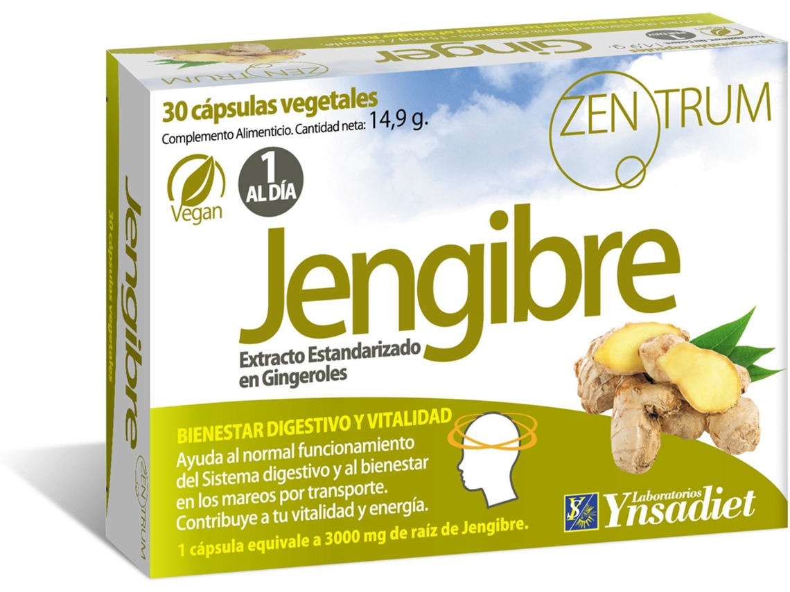Complemento Alimentar YNSADIET Zentrum (30 Cápsulas)