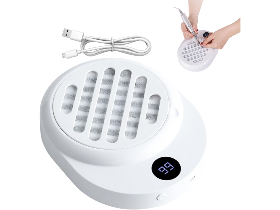 19,5 15,7 4,8 Ventilador De Uñas Con Colector De Polvo – X Cm Dispositivo