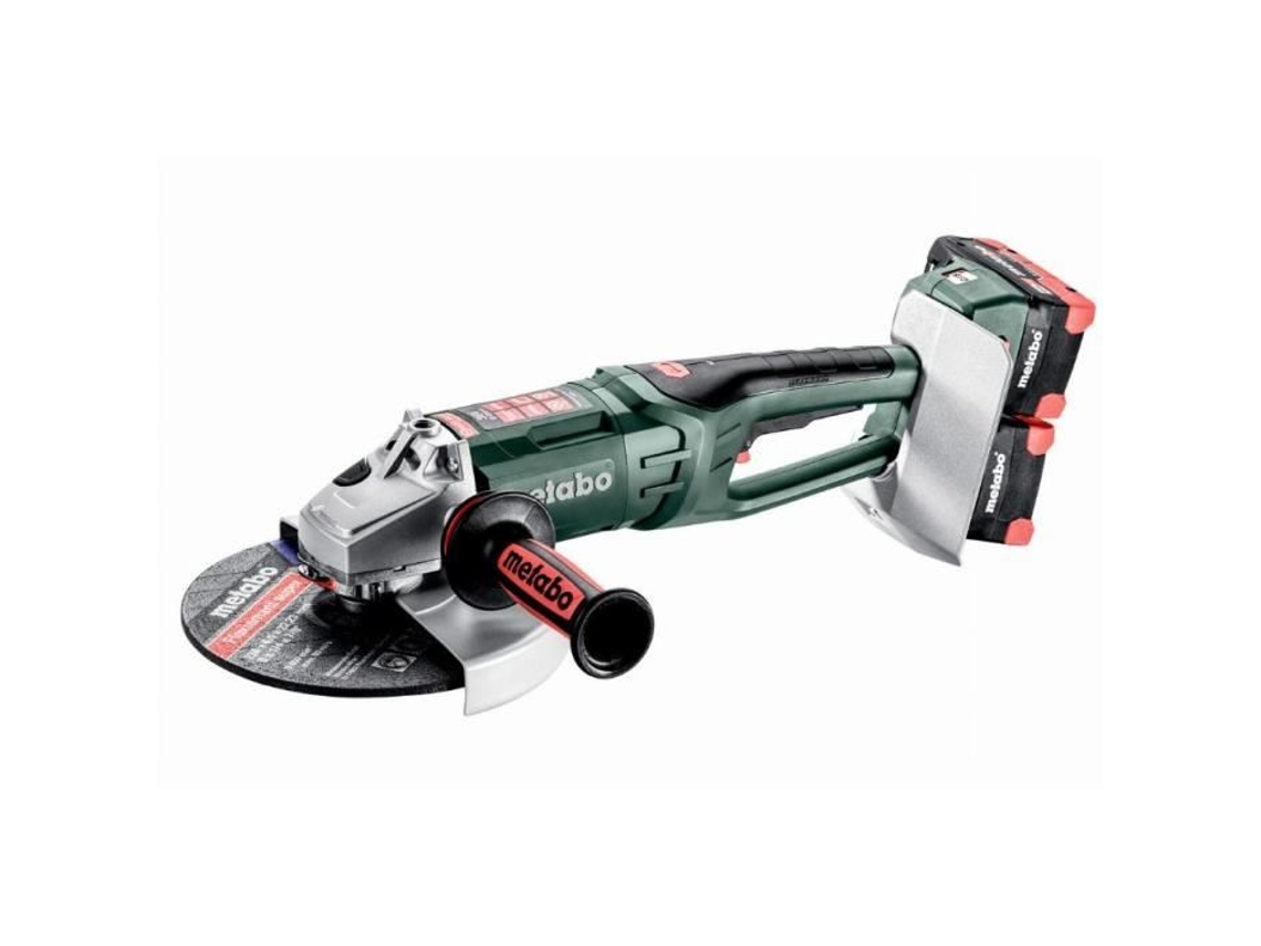 Wpb 36-18 Ltx Bl 24-230 Amoladora angular rápida 4 baterías 8 0 Ah Cargador 18V 613103810 METABO