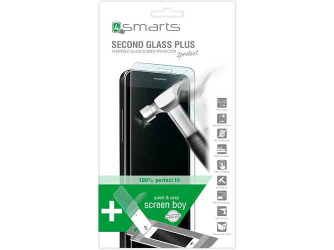 Protector de Pantalla Sony Xperia XA1 4SMARTS Second Glass