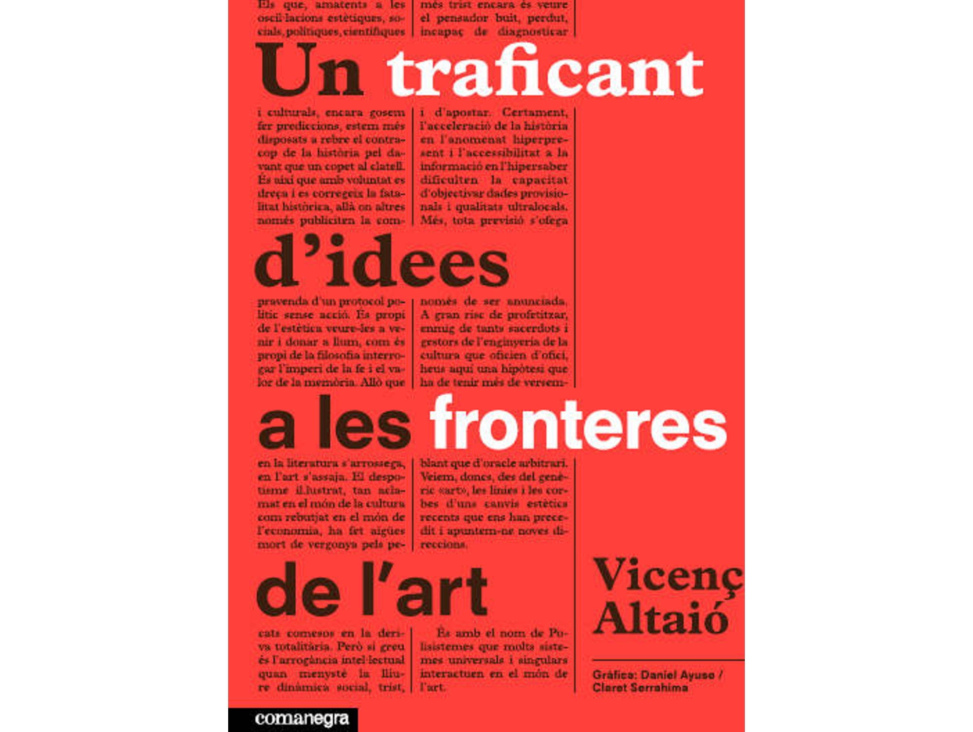 Libro Un Traficant D'Idees A Les Fronteres de Vicenç Altaió (Catalán)