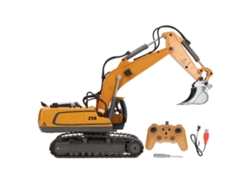 Excavadora De Juguete A Control Remoto A Escala 1:20 Con Controlador De Alta Simulación De 2,4 Ghz.